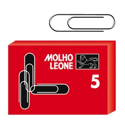 [47863] SCATOLA 100 FERMAGLI N.5 MM50 ZINCATI LEONE