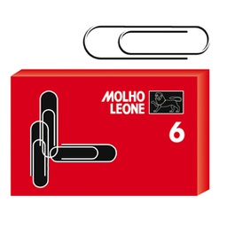 [47864] SCATOLA 100 FERMAGLI N.6 MM57 ZINCATI LEONE