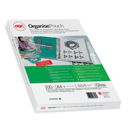[48688] Scatola 100 pouches 2x125mic 228x303mm A4+ pre-forata Organise GBC
