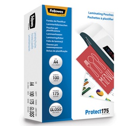 [77620] Scatola 100 pouches PROTECT175 175mic A4 Fellowes