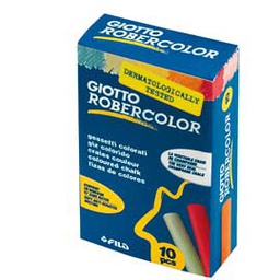 [35271] SCATOLA 10 GESSETTI TONDI COLORATI GIOTTO