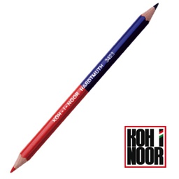 [51229] SCATOLA 12 MATITE BICOLORE GROSSA ROSSO-BLU H3423 KOHINOOR