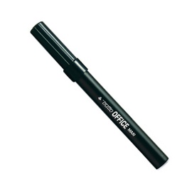 [37098] SCATOLA 12 PENNARELLI TRATTO OFFICE MAXI NERO