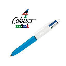 [68062] Scatola 12 penna sfera scatto COLOURS MINI 1,0mm BIC