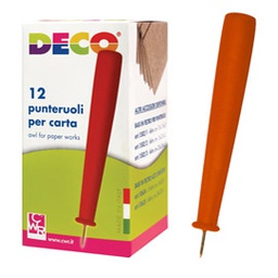 [54707] SCATOLA 12 PUNTERUOLI PER CARTA ART.1583 DECO