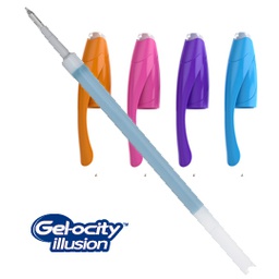 [80144] SCATOLA 12 REFILL SFERA GEL CANC. GELOCITY ILLUSION 0,7 COL.ASS.FUN BIC