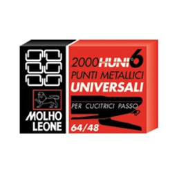 [47716] SCATOLA 2000 PUNTI UNIVERSALI 6/4 LEONE