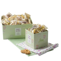 [84528] Scatola 200 biscotti al burro assortiti Loison