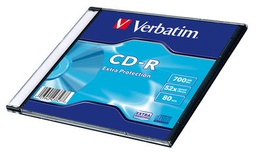 [VERCDP70048SLS] SCATOLA 200 CD-R DATALIFE SINGLE PACK SLIM CASE 1X-48X 700MB SERIGRAFATO