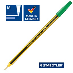 [37068] Scatola 20 penna a sfera 434 Noris Stick verde 1,0mm STAEDTLER