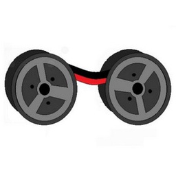 [RIBTREPGRNK] SCATOLA 24 NASTRI NY NERO/ROSSO PER SEIKO TRE PUNTE GRANDI