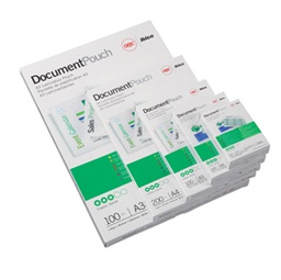 [50151] Scatola 25 pouches 2x75mic 303x426mm A3 (retro adesivo Peel'n Stick GBC