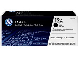 [HPQ2612AD] SCATOLA 2 CARTUCCE DI STAMPA HP LASERJET NR. 12A