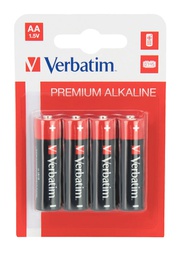 [VERB49921] SCATOLA 4 PILE AA ALKALINE STILO
