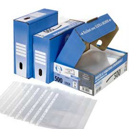 [68134] SCATOLA 500 BUSTE FORATE 22X30 SUPERIOR LISCIO PPL FAVORIT