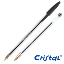 [33048] Scatola 50 penna sfera CRISTAL® medio 1,0mm nero BIC®
