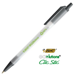 [61308] SCATOLA 50 PENNE A SFERA SCATTO ECOlutions NERO 1.0MM BIC