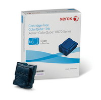 [XER108R00954] SCATOLA 6 STICKS CIANO COLORQUBE 8870
