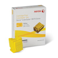 [XER108R00956] SCATOLA 6 STICKS GIALLO COLORQUBE 8870