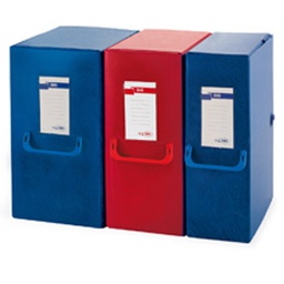 [25628] Scatola archivio Big 160 250x350mm blu c/maniglia Sei Rota