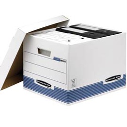 [56586] SCATOLA ARCHIVIO C/COPERCHIO BANKERS BOX SYSTEM