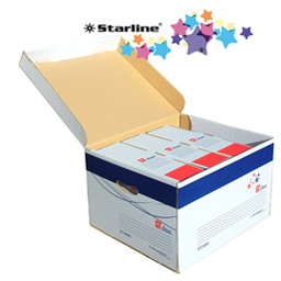 [STL5050] Scatola archivio con coperchio ST-BOX 37,5x42,5x26,5cm STARLINE