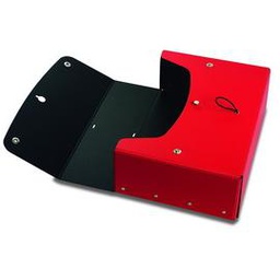 [49391] SCATOLA ARCHIVIO PICK UP ROSSO 35X25 D.12CM FELLOWES