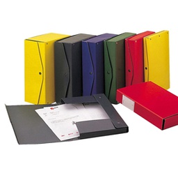 [29551] Scatola archivio PROJECT 10 rosso 25x35cm dorso 10cm Esselte