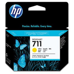 [HPCZ136A] SCATOLA CON 3 CARTUCCE D'INCHIOSTRO HP 711DA 29 ML GIALLO