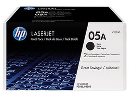 [HPCE505D] SCATOLA DI 2 CARTUCCE DI STAMPA HP LASERJET HP NR. 05A