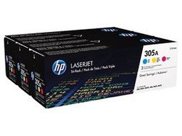[HPCF370AM] SCATOLA MULTIPACK 3 TONER COLORI CIANO/MAG/GIALLO HP LASERJET NR.305