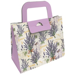 [94863] Scatola portaoggetto 27x22,5x12,5cm fantasia Lavanda Kartos