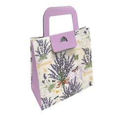 [94871] Scatola portaoggetto 8x9,5x5cm fantasia Lavanda Kartos