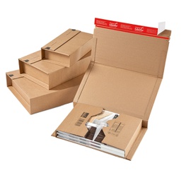 [93674] Scatola postale UNIPAC 380x290x80MM FUSTELLATA