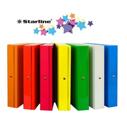 [STL5072] SCATOLA PROGETTO 10 AZZURRO GLOSSY Starline