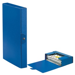 [48341] Scatola progetto C24 25x35cm dorso 4 blu ESSELTE