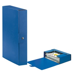 [48345] Scatola progetto C26 25x35cm dorso 6 blu ESSELTE