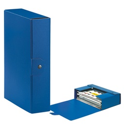 [48349] Scatola progetto C28 25x35cm dorso 8 blu ESSELTE