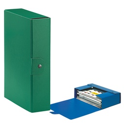 [48352] Scatola progetto C28 25x35cm dorso 8 verde ESSELTE