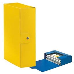 [48354] Scatola progetto C30 25x35cm dorso 10 giallo ESSELTE
