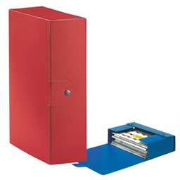 [48355] Scatola progetto C30 25x35cm dorso 10 rosso ESSELTE