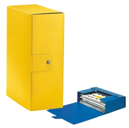 [49433] Scatola progetto C32 25x35cm dorso 12 giallo ESSELTE