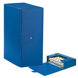 [48357] Scatola progetto C35 25x35cm dorso 15 blu ESSELTE
