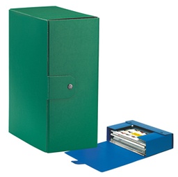 [48360] Scatola progetto C35 25x35cm dorso 15 verde ESSELTE