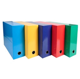 [89299] Scatola progetto Iderama 5 colori assortiti classici D90 Exacompta