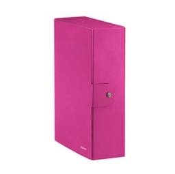 [62127] Scatola progetto WOW dorso 10cm fucsia metal LEITZ