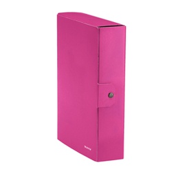 [62122] Scatola progetto WOW dorso 8cm fucsia metal LEITZ