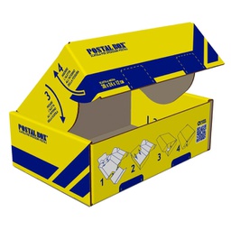 [91394] Scatola spedizioni POSTAL BOX  f.to M 36x24x12cm BLASETTI