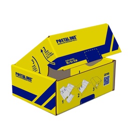 [91393] Scatola spedizioni POSTAL BOX  f.to S 26x19x10cm BLASETTI
