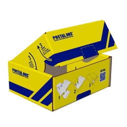 [93685] Scatola spedizioni POSTAL BOX® f.to XL 48x30x21cm BLASETTI